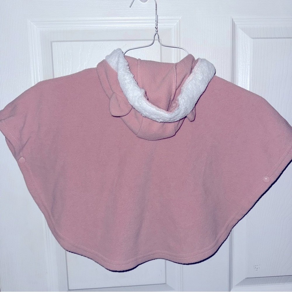 2T Little Lass Winter Poncho - Picture 6 of 6